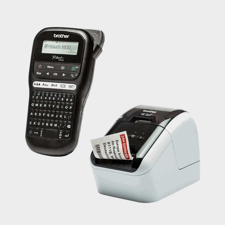 Merke og etikettmaskiner