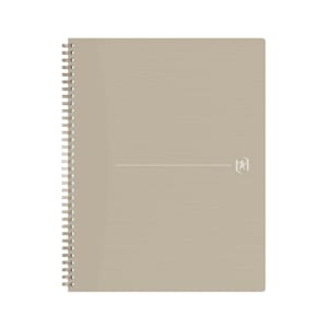 NOTATBOK OXFORD ORIGINS A4+ RUT 90G SAND