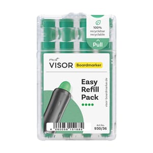 PICA WB WHITEBOARDPENN REFILL VISOR EASY GRØNN (4)