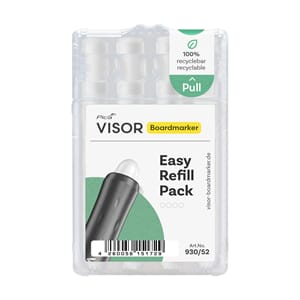 PICA WB WHITEBOARDPENN REFILL VISOR EASY HVIT (4)