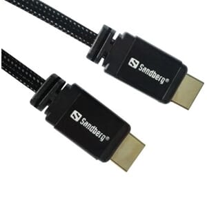 HDMI 2,0 19M-19M CABLE, BLACK (5M)