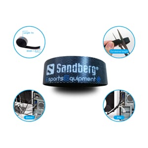 CABLE VELCRO STRAP 5-PACK, BLACK