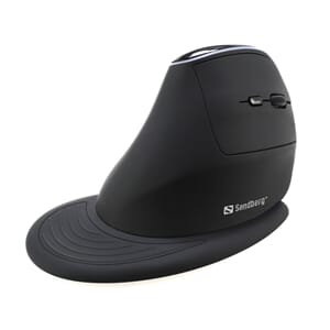 SANDBERG WIRELESS VERTICAL MOUSE PRO, BLACK