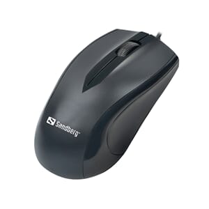 STANDARD USB MOUSE, BLACK