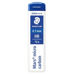 BLYANTMINE STAEDTLER 0,7MM HB (12)