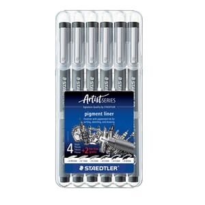 Fiberpenn Staedtler Pigmentliner 308(6)