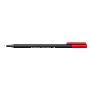 FIBERPENN STAEDTLER TRIPLUS 0,3MM RØD