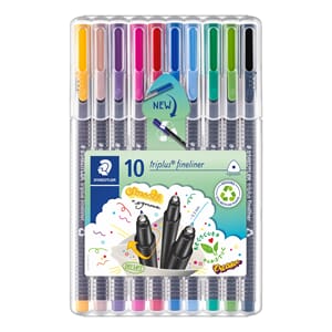 Fineliner Staedtler Triplus ass (10)