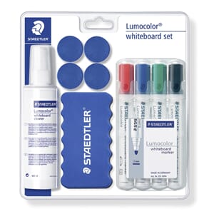 STAEDTLER WHITEBOARD PENNER LUMOCOLOR STARTSETT