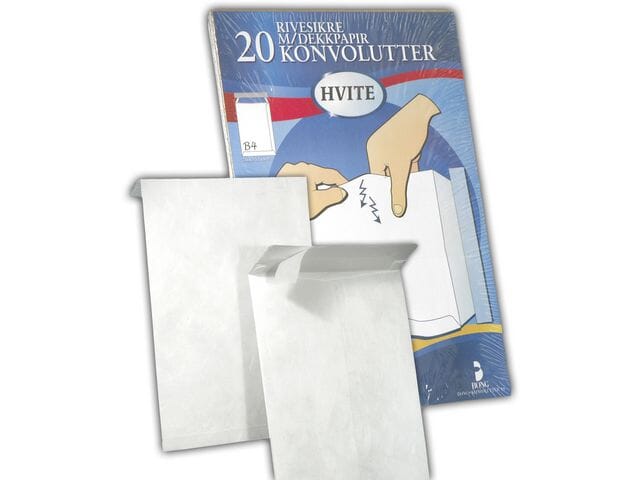 Tyvekkonvolutter