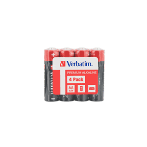 ALKALINE BATTERIES AA 4-PACK WRAP